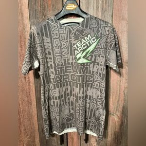 Arctic Cat Limited Snocross Racer Sponsorship T-Shirt EUC Mens Medium